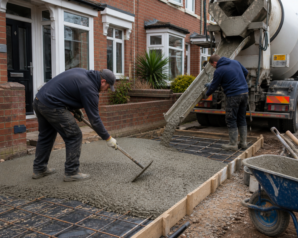 concrete work